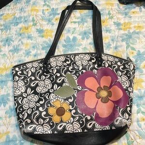 Relic floral purse